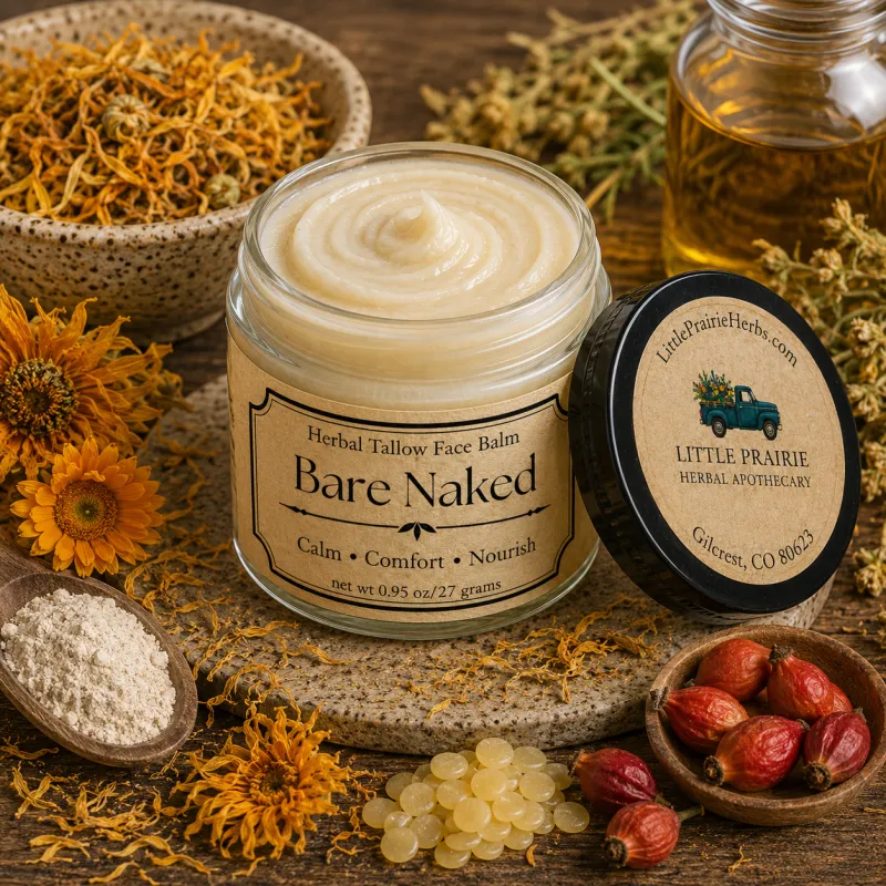 Bare Naked (Sensitive Skin) -  Tallow Face Balm 