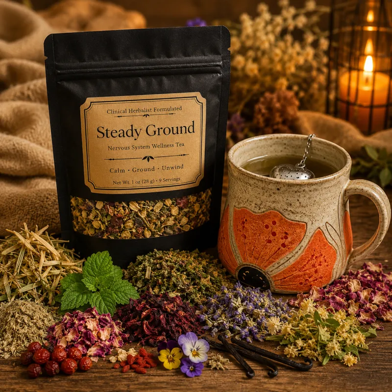 Steady Ground | Nervous System Wellness Tea