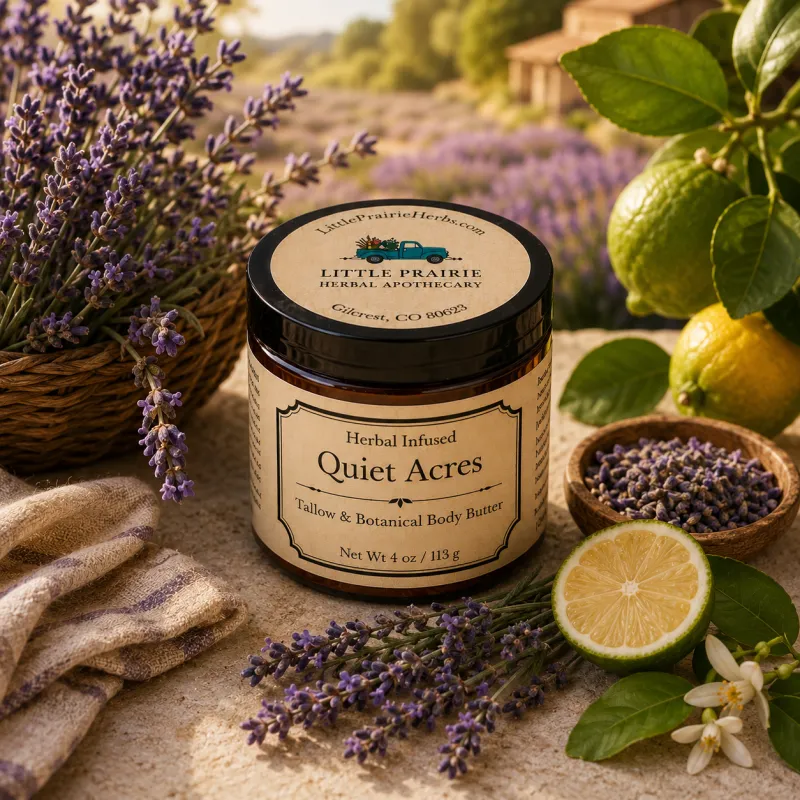 Quiet Acres | Tallow & Botanical Body Butter