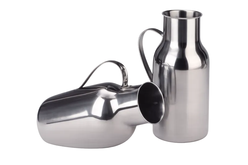 Stainless Steel Male Urinal – Medical Grade Patient Toilet Aid