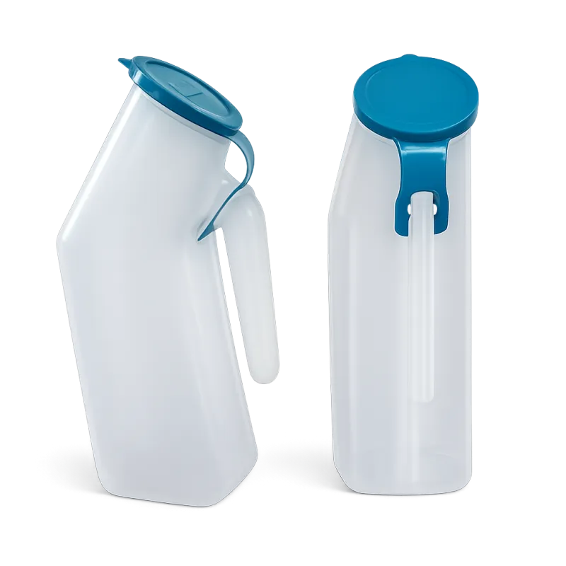 Plastic Autoclavable Male Urinal – with Lid – NAR-HH927