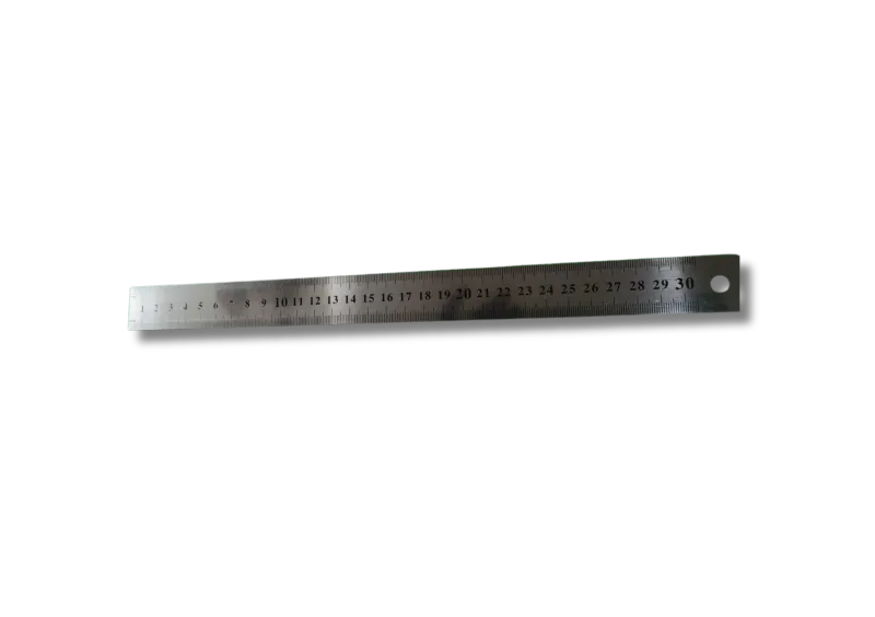 Stainless Steel Ruler – 15cm & 30cm
