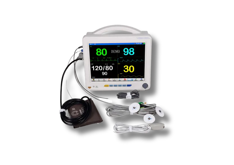JR2000D Patient Monitor – 6-Parameter Vital Signs Monitor