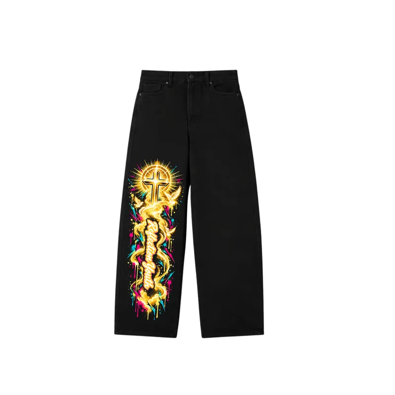 PRE ORDER Christian Hip-Hop Baggy Jeans V2