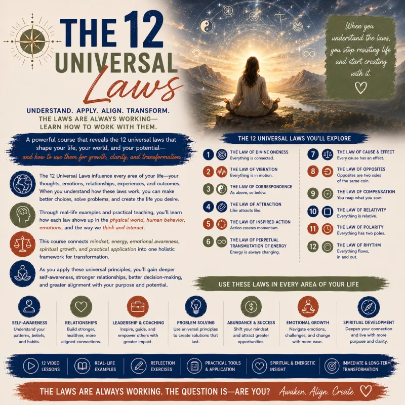 12 Universal Laws