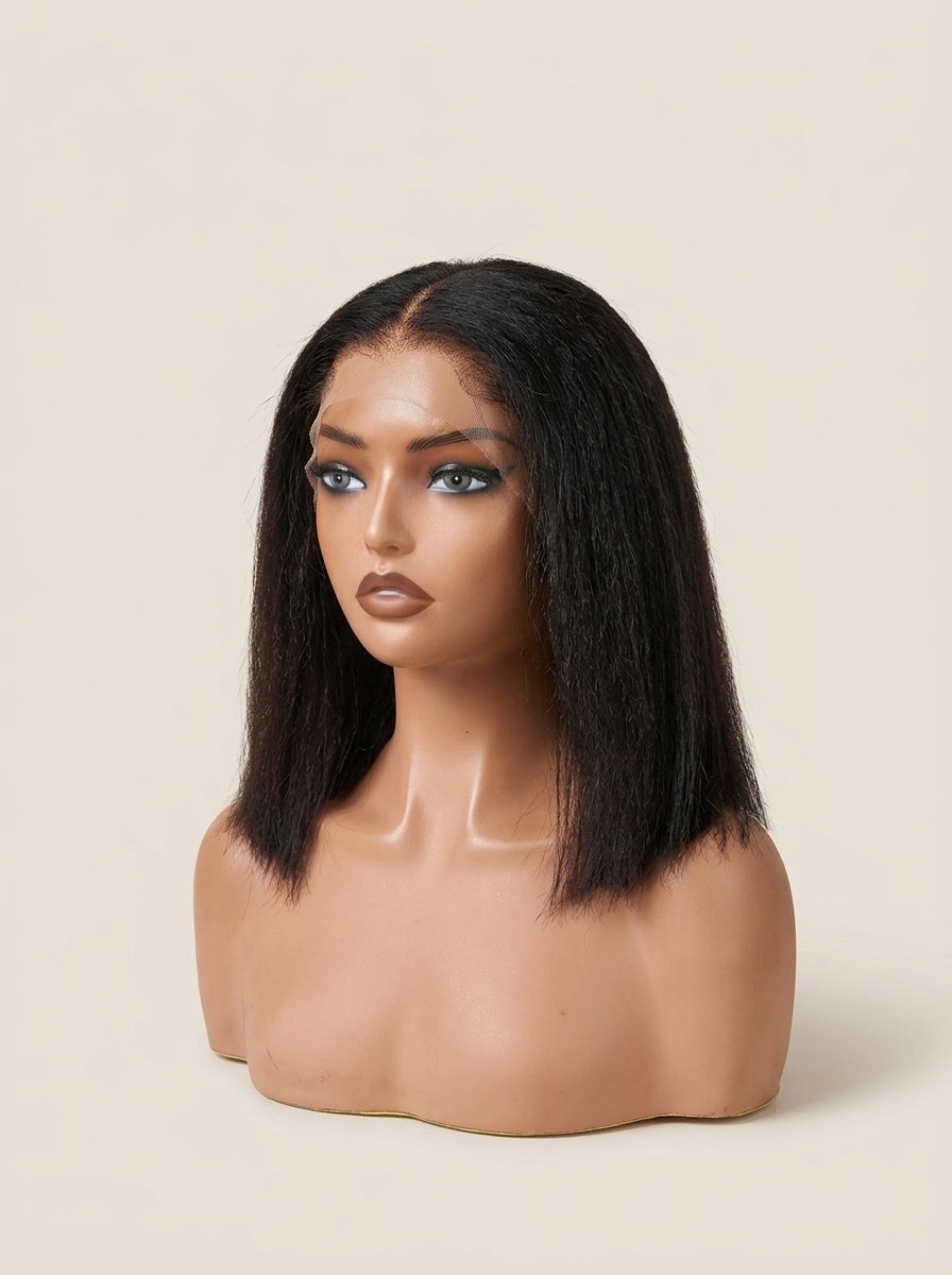 LUSHÉRA HAIRLINE — Classic Kinky Straight Bob
