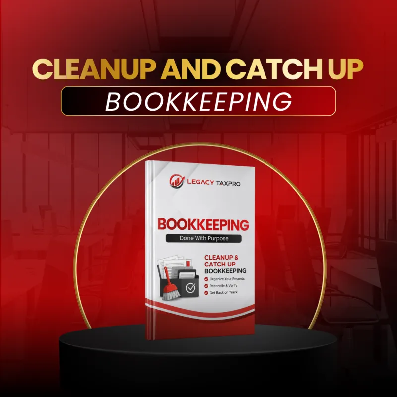 Cleanup and Catch Up Bookkeeping