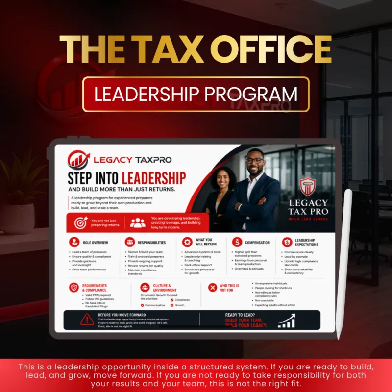 The Tax Office Leadership Program
