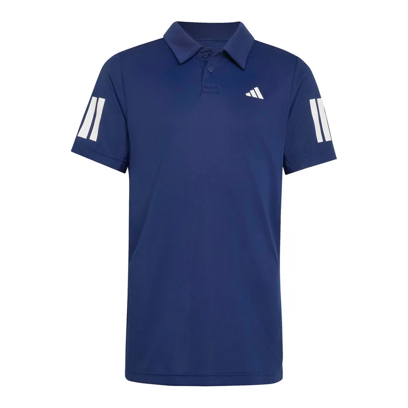 SRQ Pro Shop | adidas Boys' Club 3 Stripes Polo