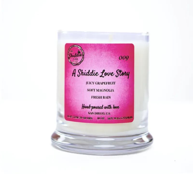 A Shiddie Love Story Candle