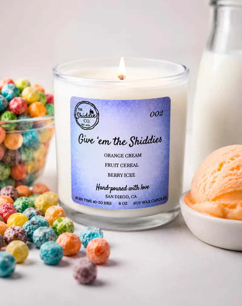 Give 'em the Shiddies 8 oz candle