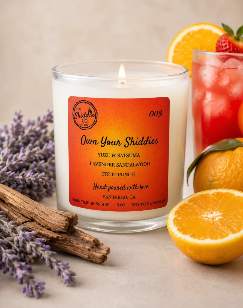 Own Your Shiddies Candle