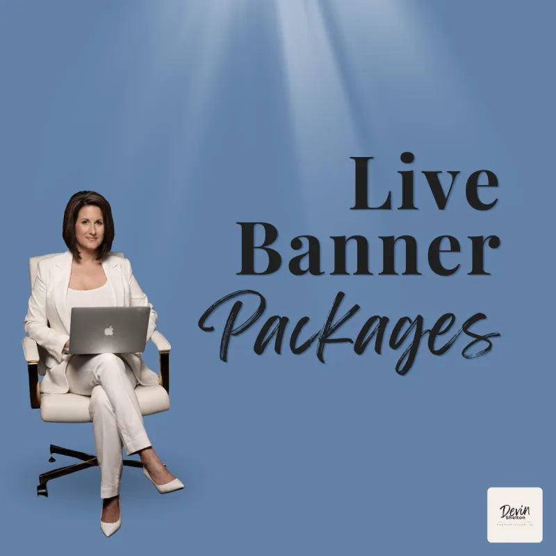 Live Banner Pack - Custom Graphics for Your Lives & Promotions
