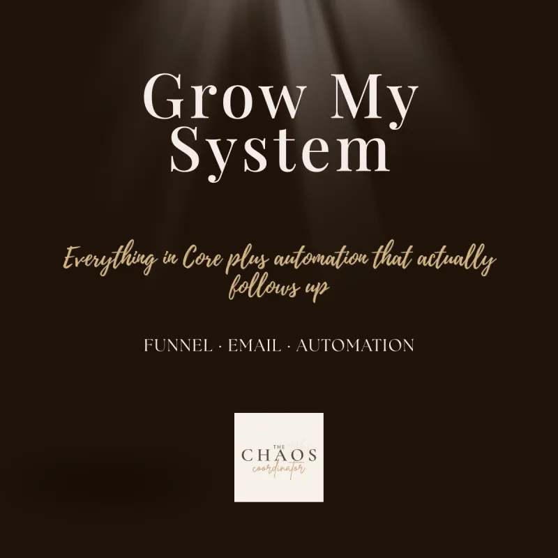 Growth System Build (Done For You)