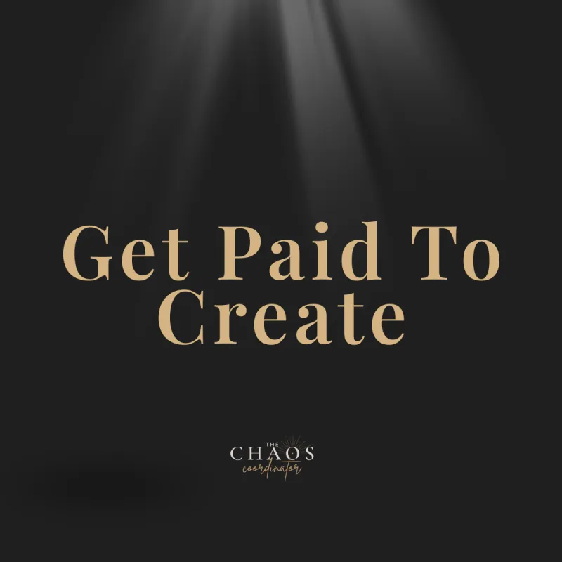 Get Paid to Create