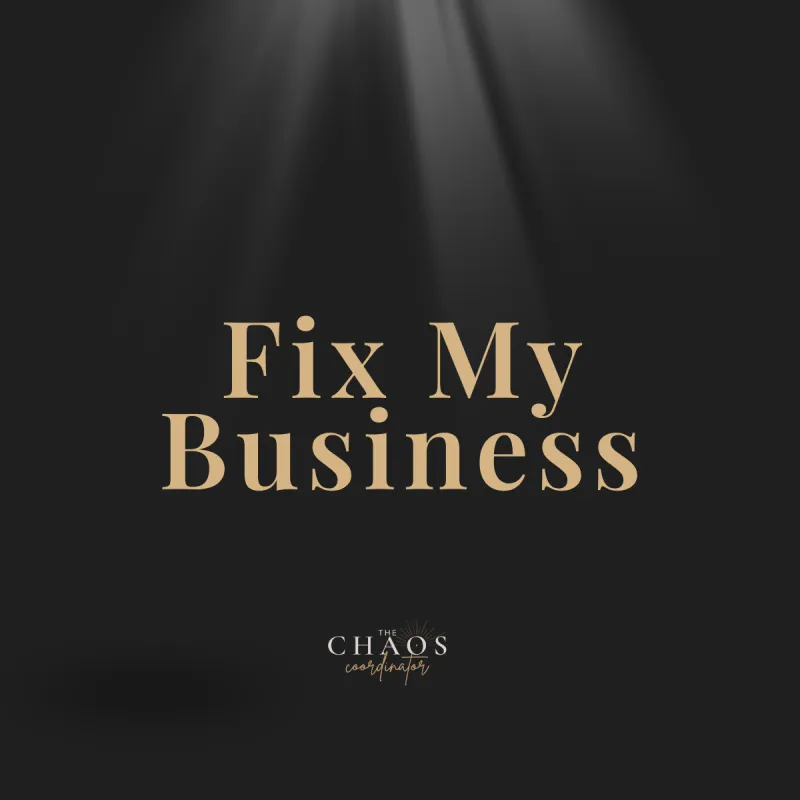Fix My Business Fast
