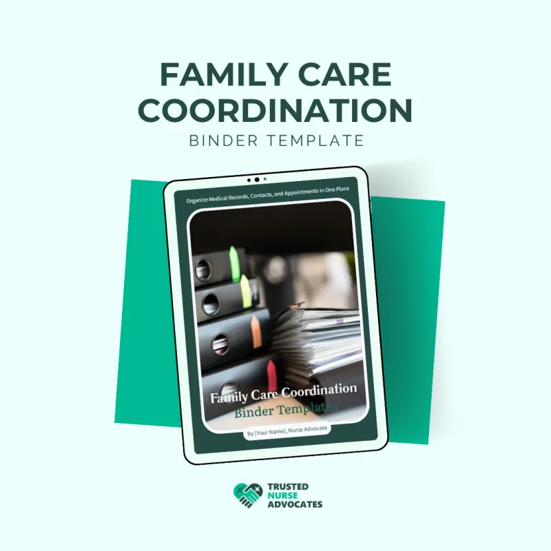 Care Coordination Binder Templates
