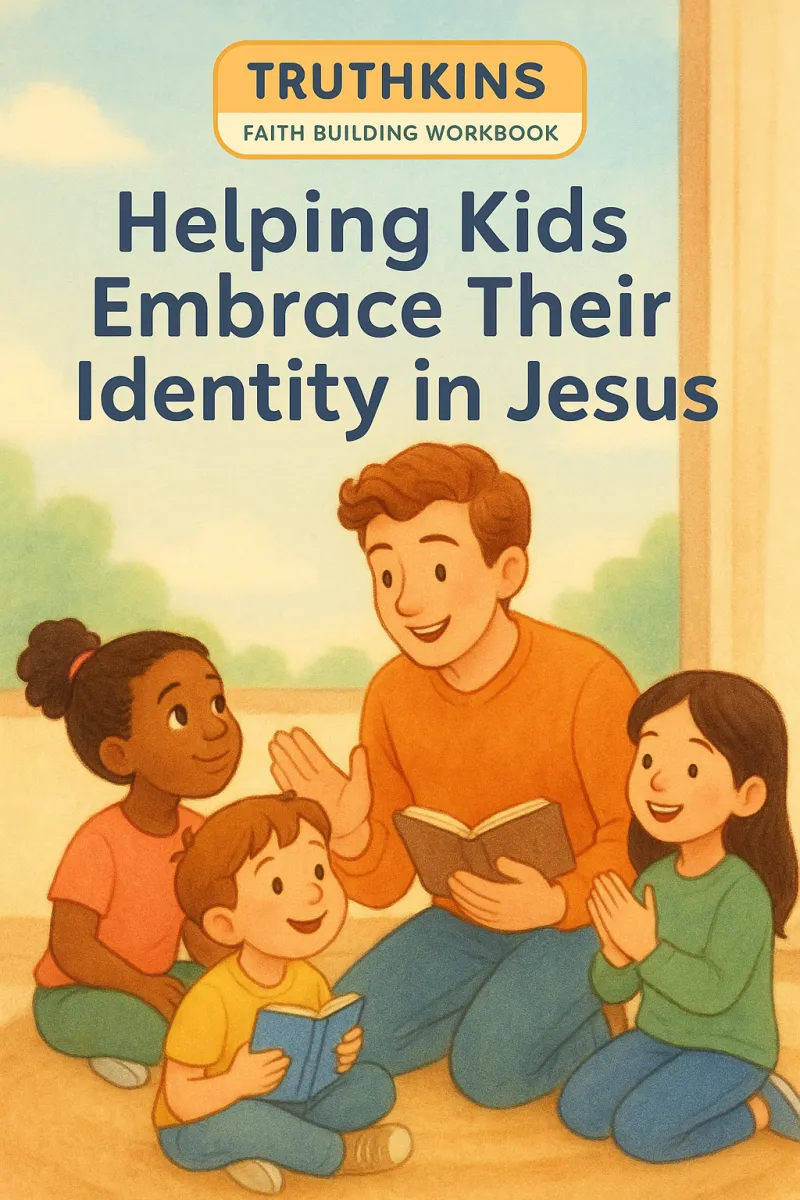 Helping Kids Embrace Their Identity in Jesus with Joy, Courage, and Everyday Faith - Truthkins Interactive Faith Guide