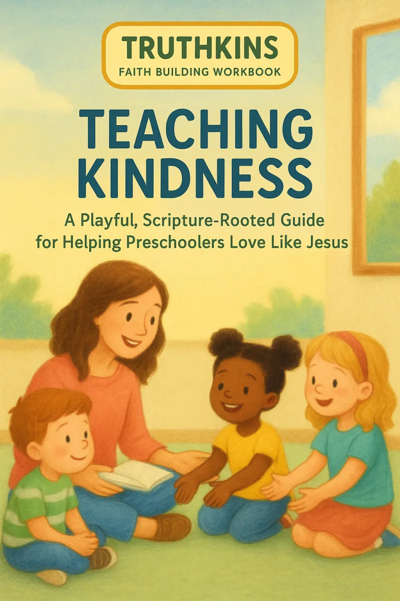 Teaching Kindness: A Playful, Scripture-Rooted Guide for Helping Preschoolers Love Like Jesus - A Truthkins Interactive Faith G