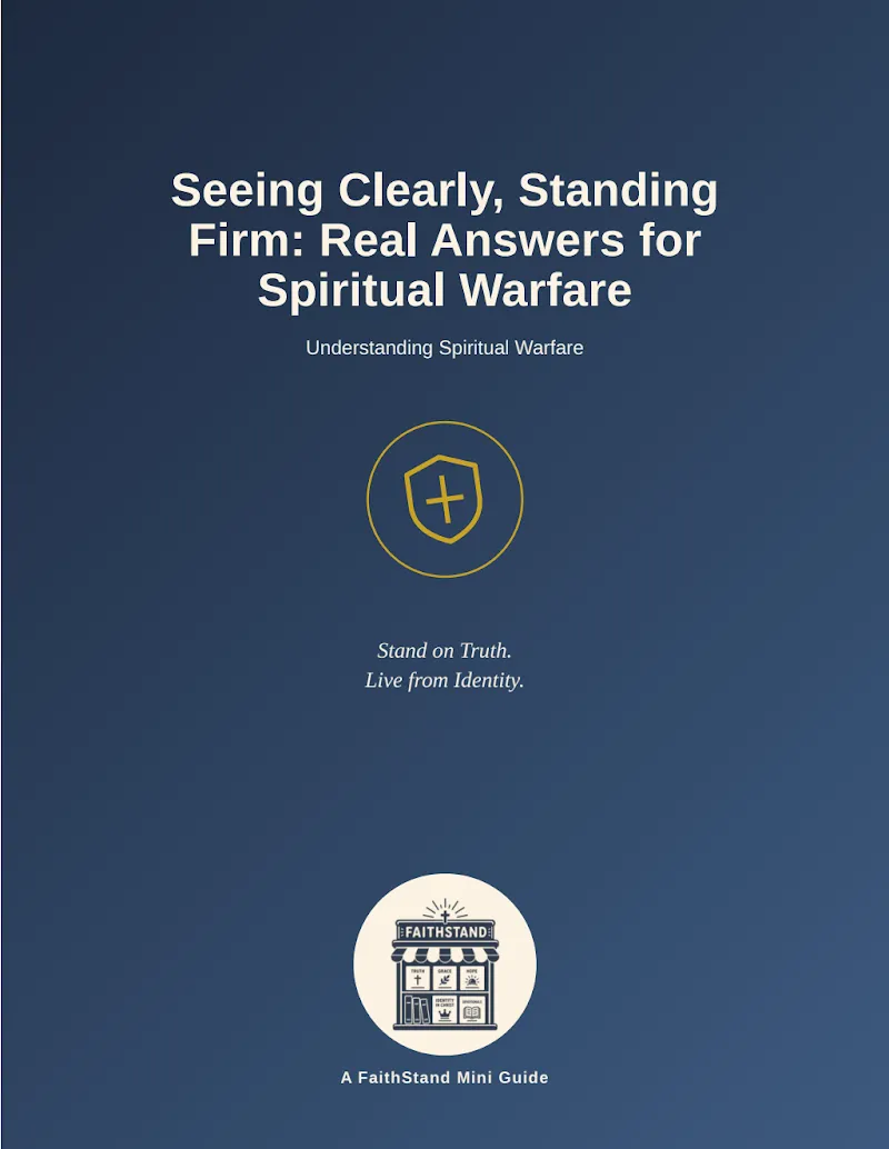 Seeing Clearly, Standing Firm: Real Answers for Spiritual Warfare - A FaithStand Mini Guide