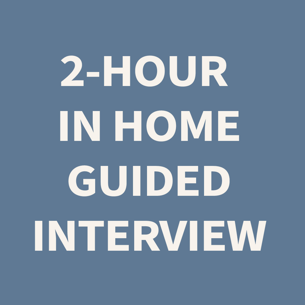 Basic 2-Hour Guided Interview