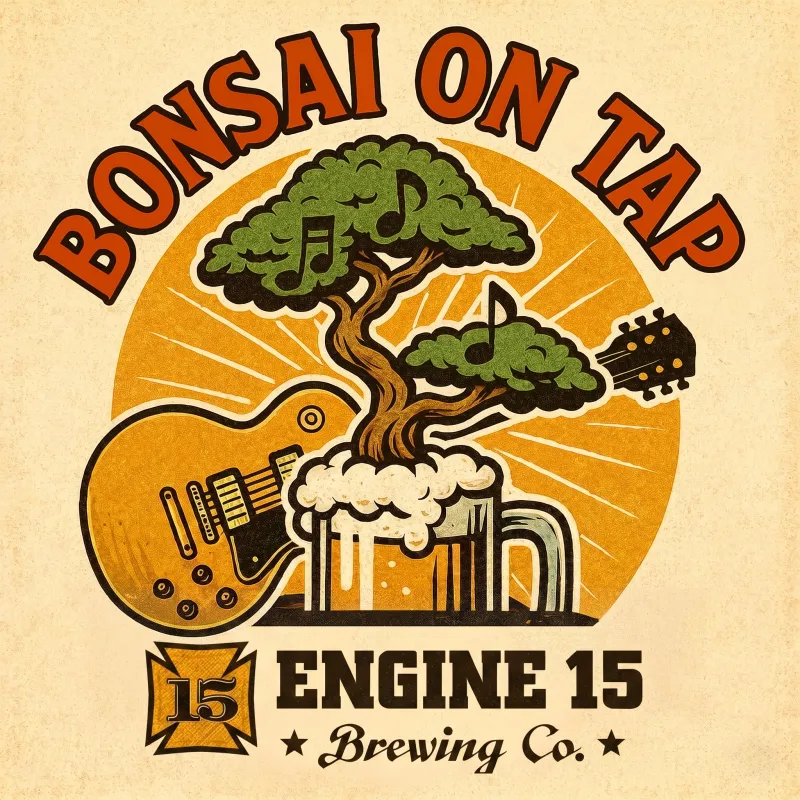 Bonsai On Tap at Engine 15 Brewing Co