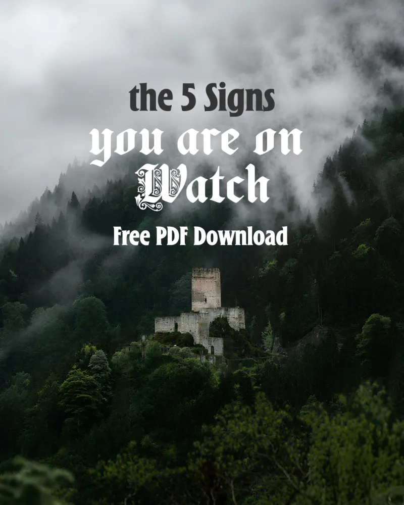 Signs You're On Watch