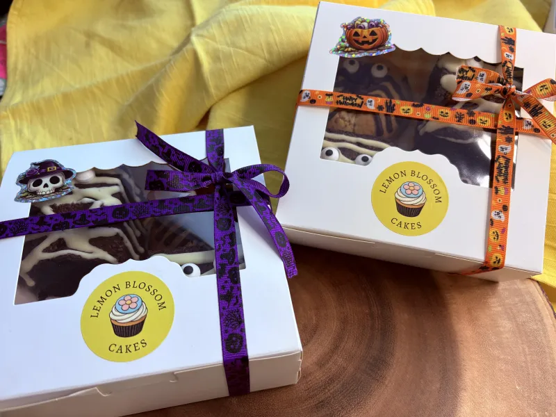 Halloween spooky treat box