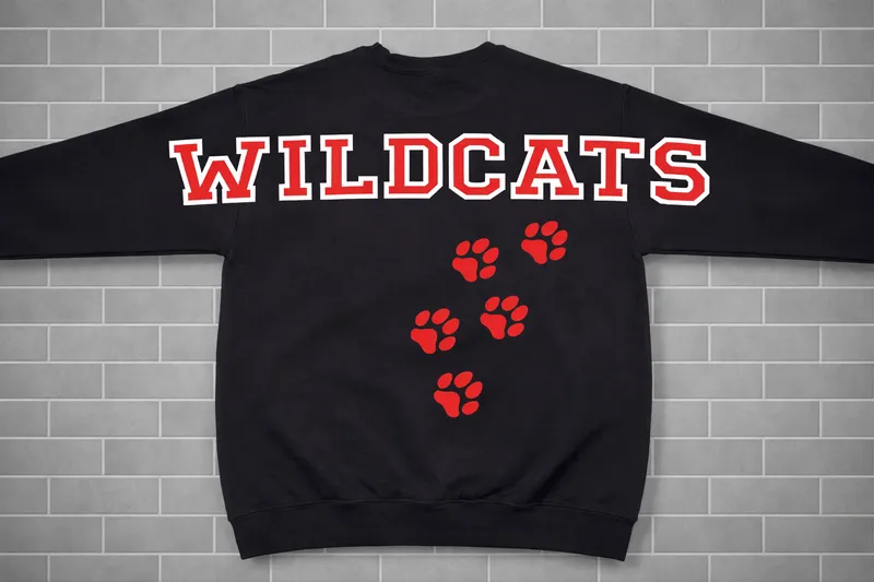 Wildcats Classic Spirit Crewneck Sweatshirt