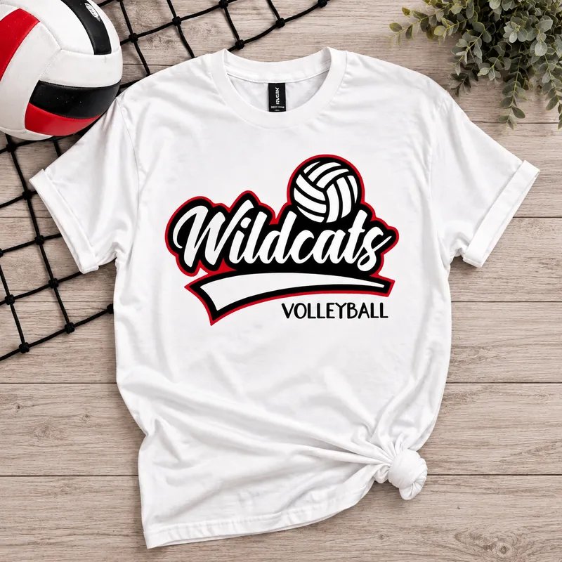Wildcats Volleyball Spirit T-Shirt