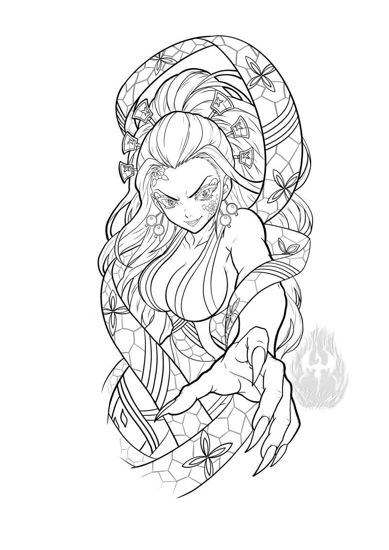 Daki-Available Tattoo Design