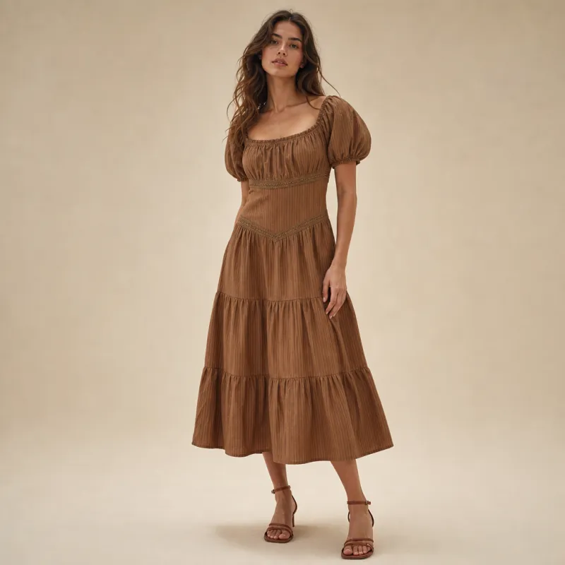 Vestido Midi Romantic White