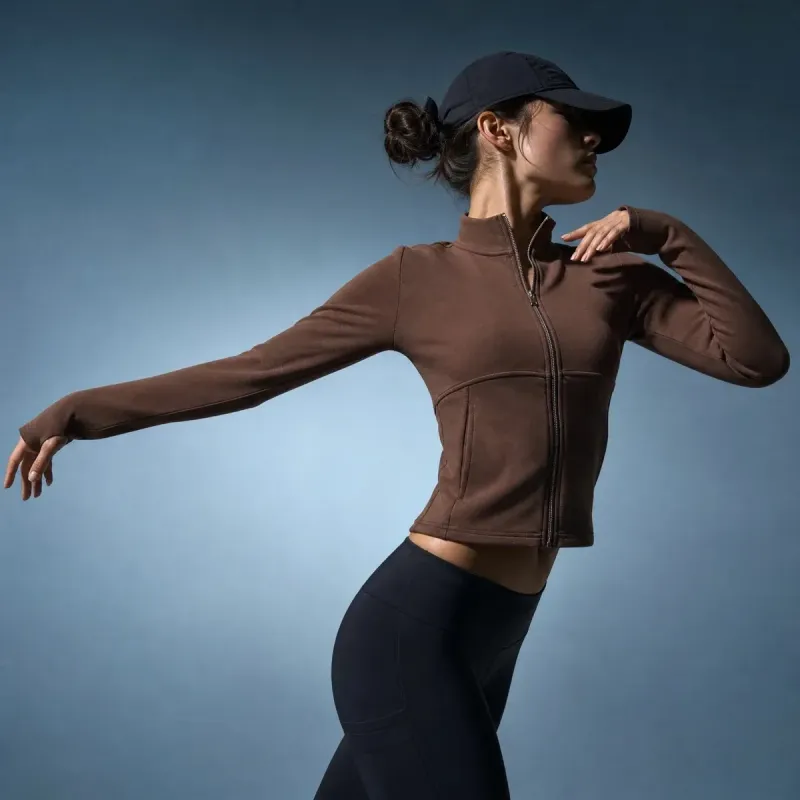 Chamarra Deportiva Sculpt Zip