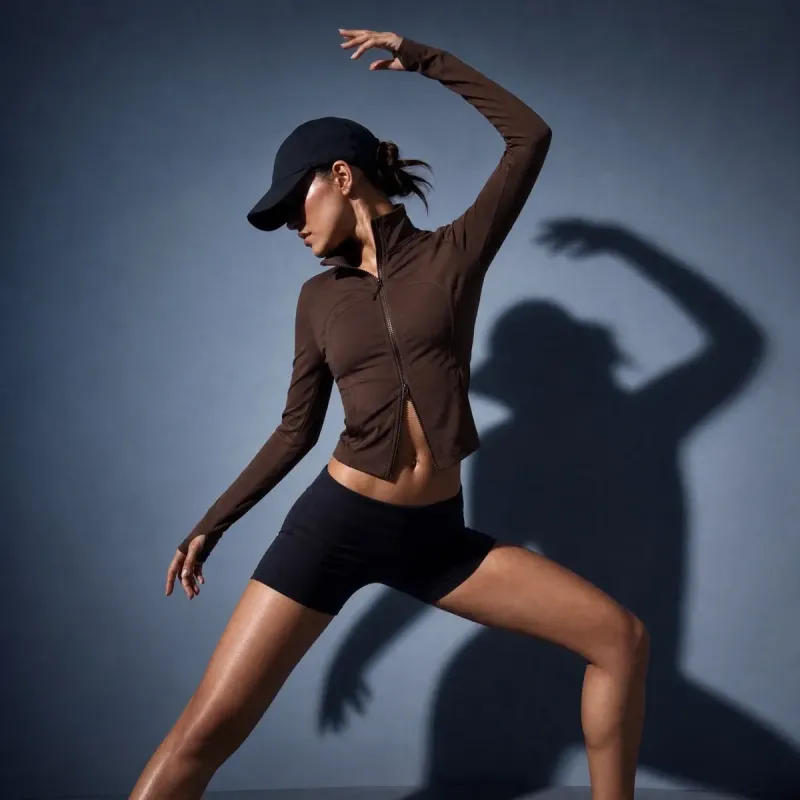Chamarra Deportiva Slim Fit Performance Zip | Fluidity Athletics