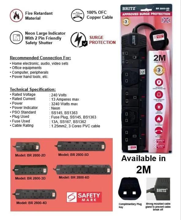 Electrical Socket (Black)
