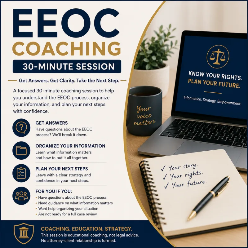 EEOC Coaching Session 30-Minute 