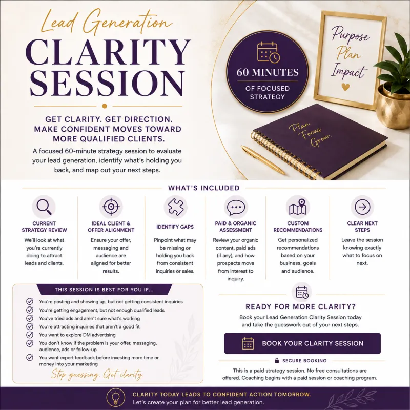 Lead Generation Clarity Session 