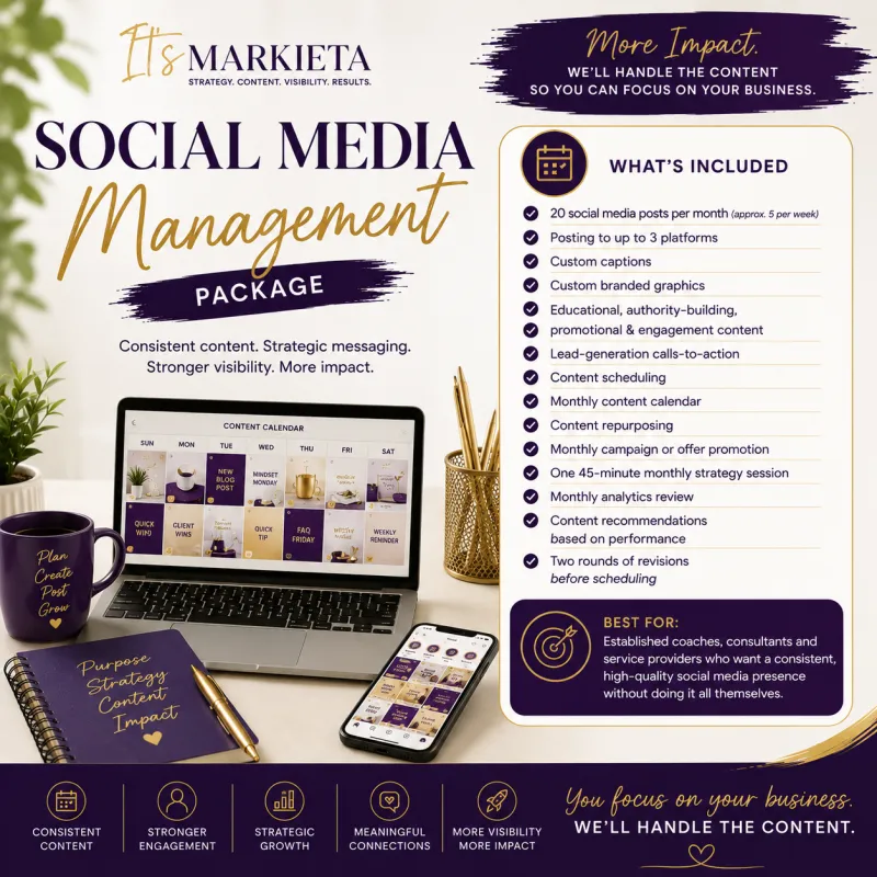 📱🚀 Social Media Management Package