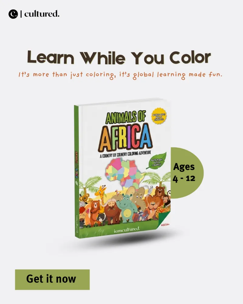 Animals of Africa Activity Book