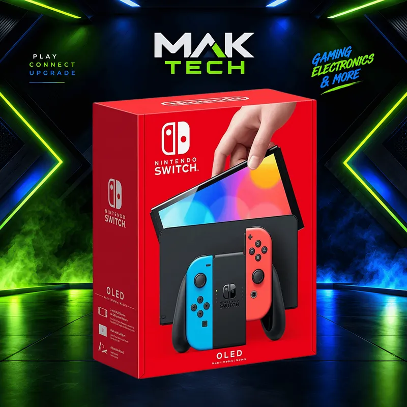 N-Switch Oled Neon Blue