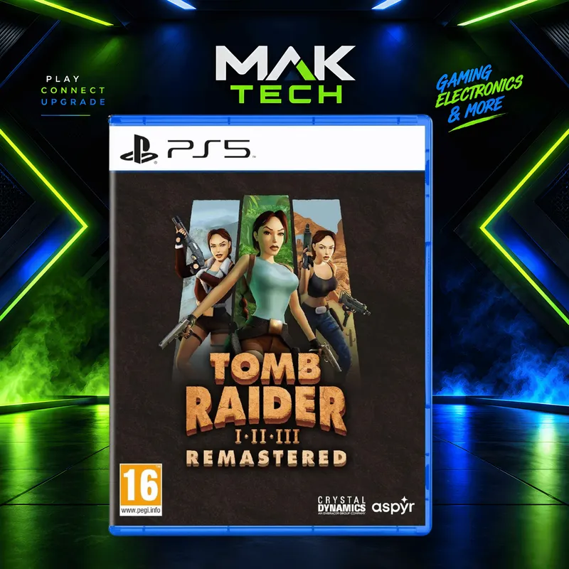 Ps5 Tomb Raider 1 2 3 Remastered