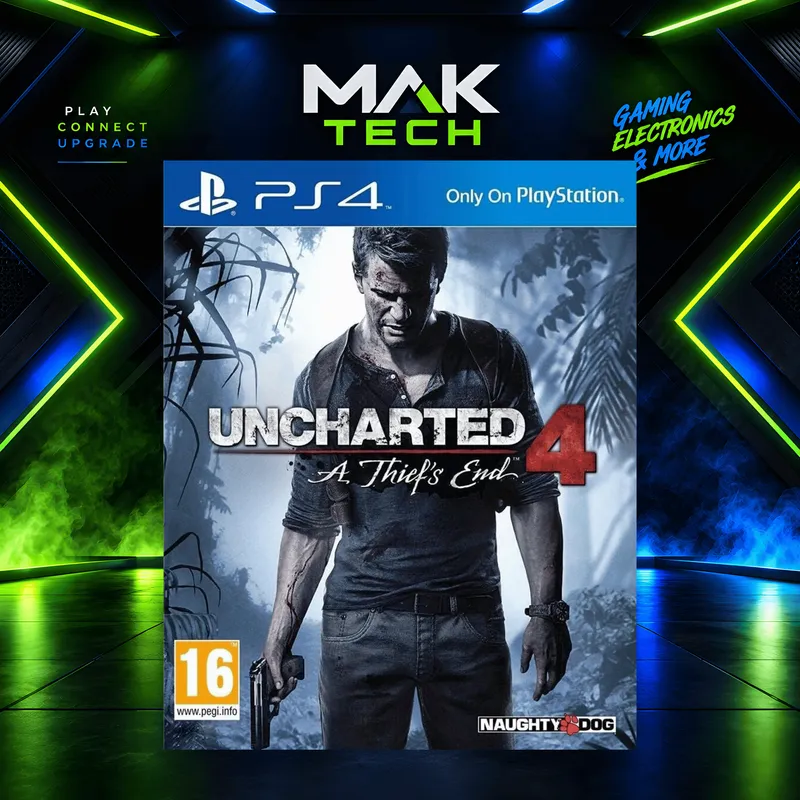 Used Ps4 Uncharted 4 A Thief's End