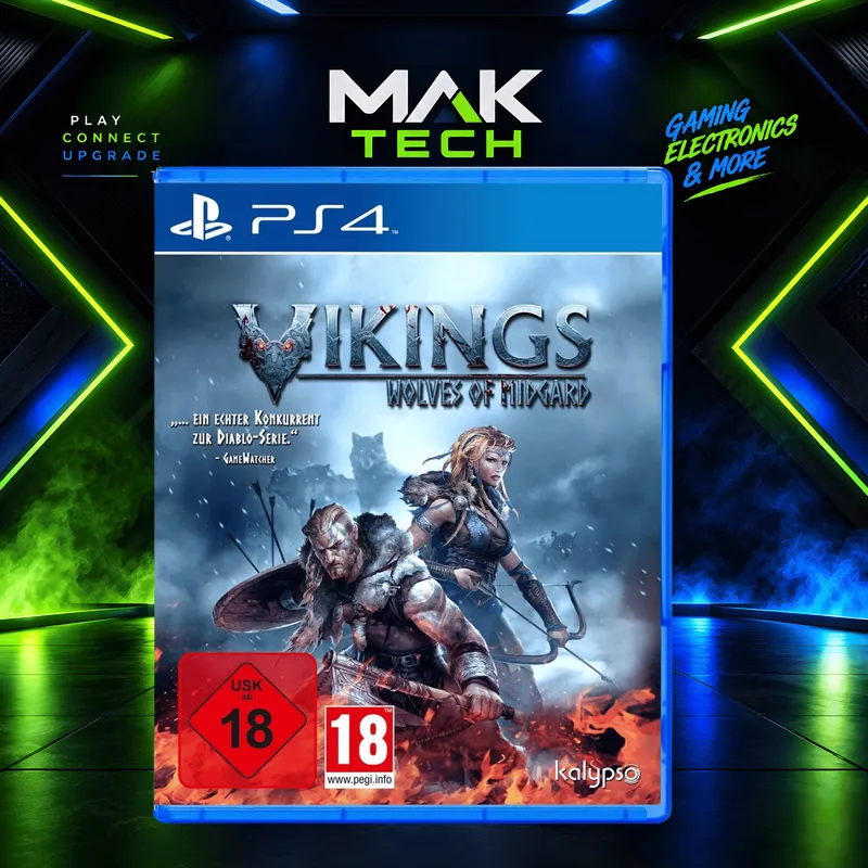 Used Ps4 Vikings Wolves of Midgard