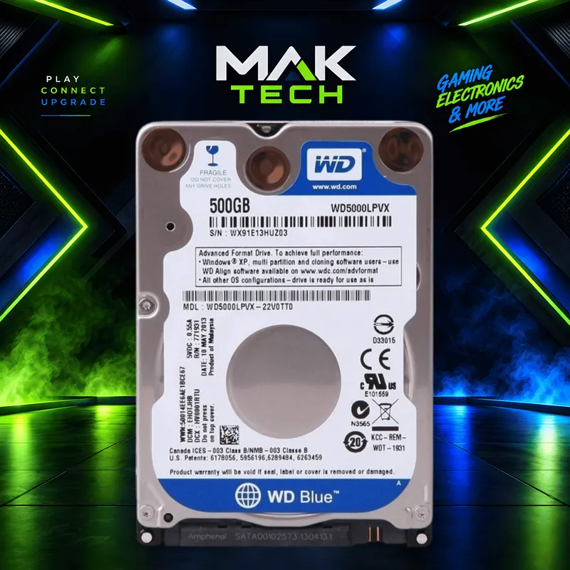 HDD 500gb internal
