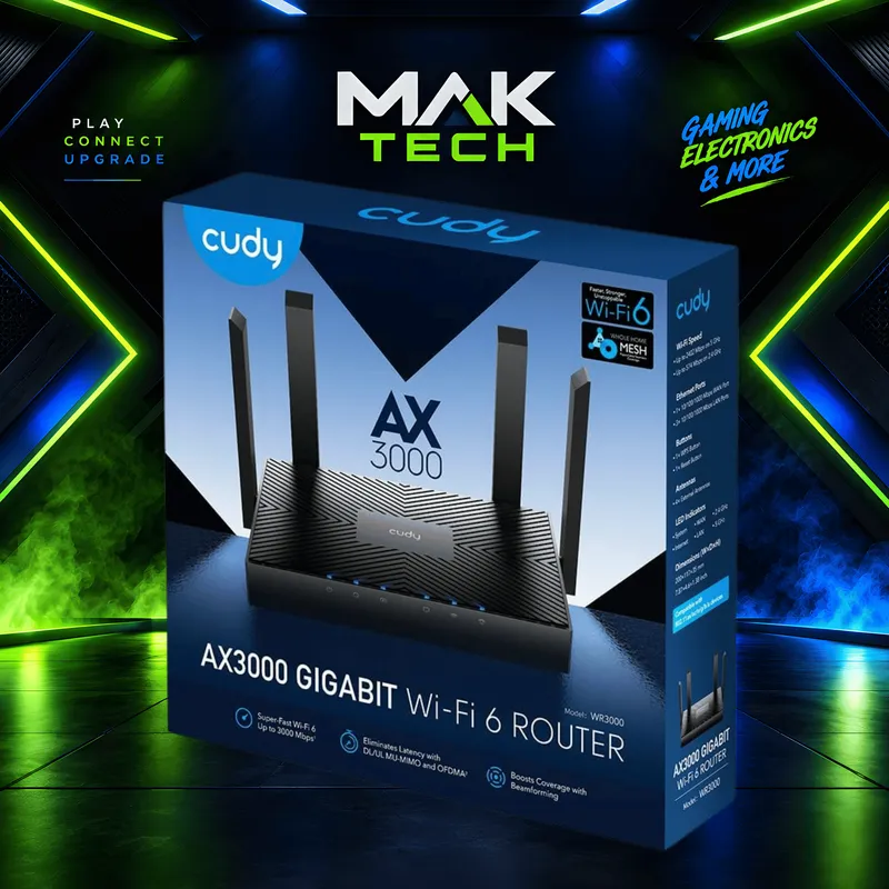 Cudy WR3000 AX3000 Dual Band