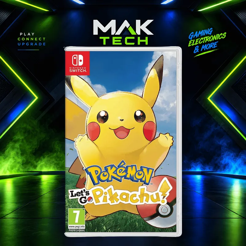 N-Switch Pokemon Let's Go Pikashu