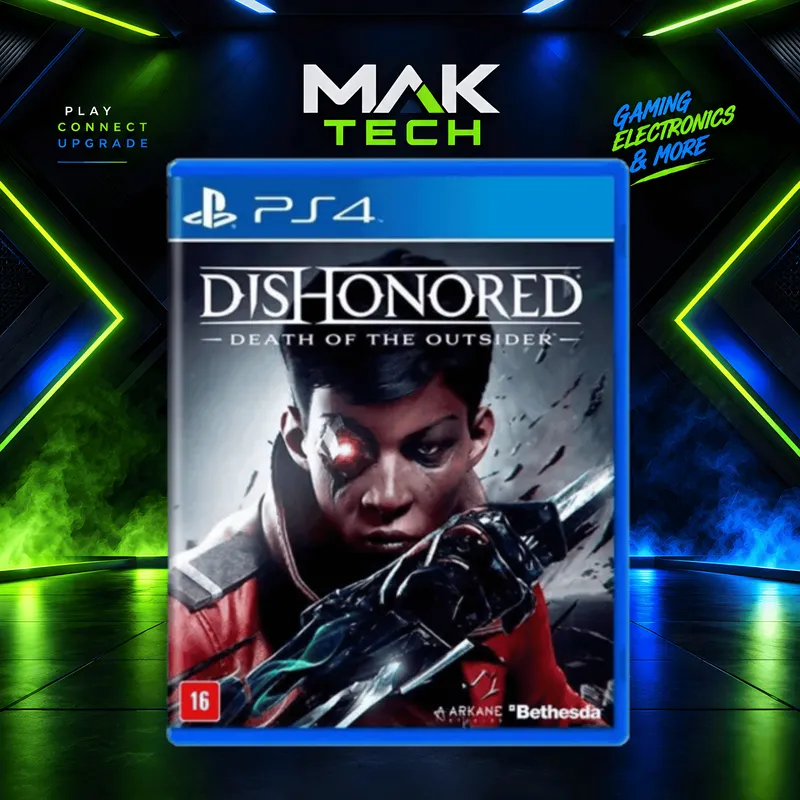Used Ps4 Dishonored Death of the Outsider