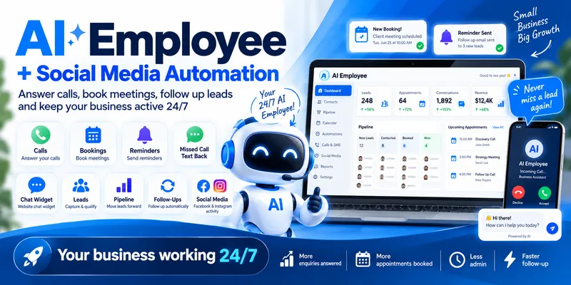 AI Employee Pro + Social Media Automation