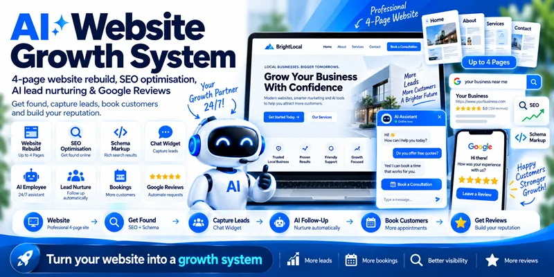 AI Website Growth System