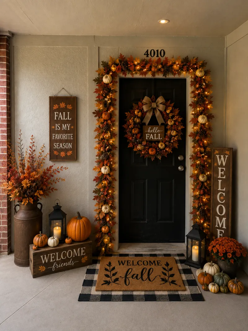 🍂 Fall Door Decor